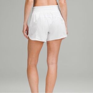 Lululemon Track white short 5” SIZE 16